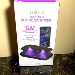 NWOT HoMedics HoMedics - UV-CLEAN Phone Sanitizer, New